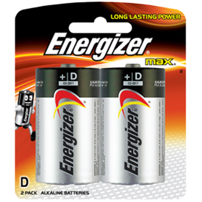 Energizer D-Size Alkaline Batteries Energizer D-Size Alkaline Batteries