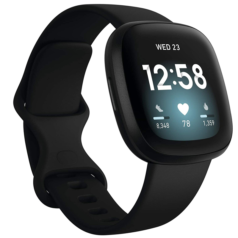 Fitbit Versa 3 Black Smart Watch