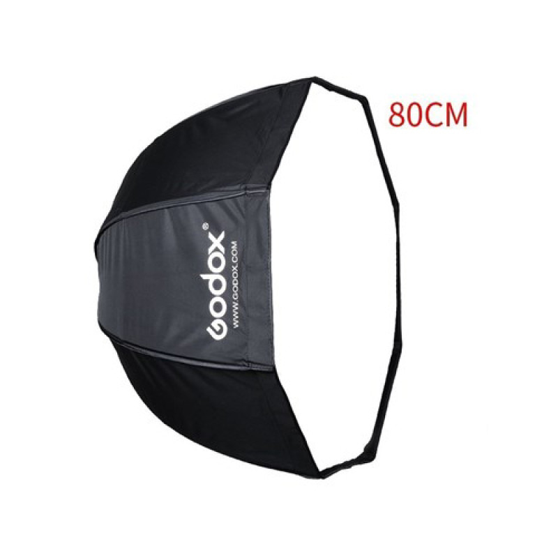 Godox SB-UBW 80cm  32 Umbrella Octagon Softbox Reflector with Carrying Bag (Black)