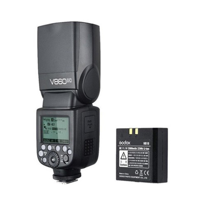 Godox VING V860II C TTL Li-Ion Flash Kit for Canon Cameras