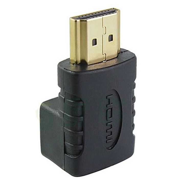 HDMI Male to Female L Shape Converter