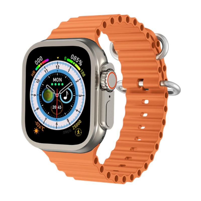 HW8 Ultra Smart Watch Orange 