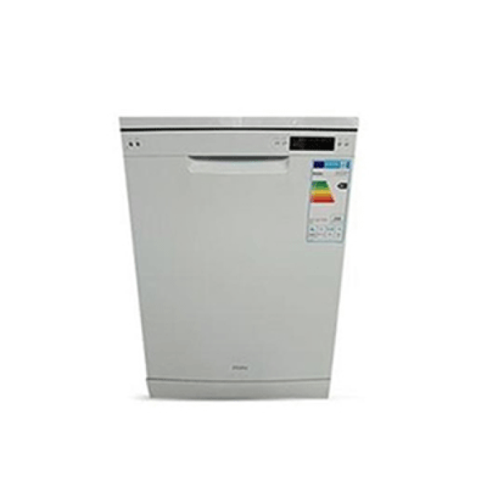 Haier 8 Programmes Free Standing Dishwasher DW14-KFFWW 