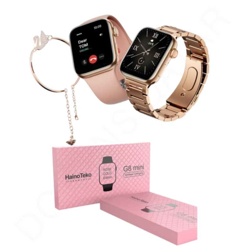 Haino teko G8 Mini Smart Watch Rose Gold Edition