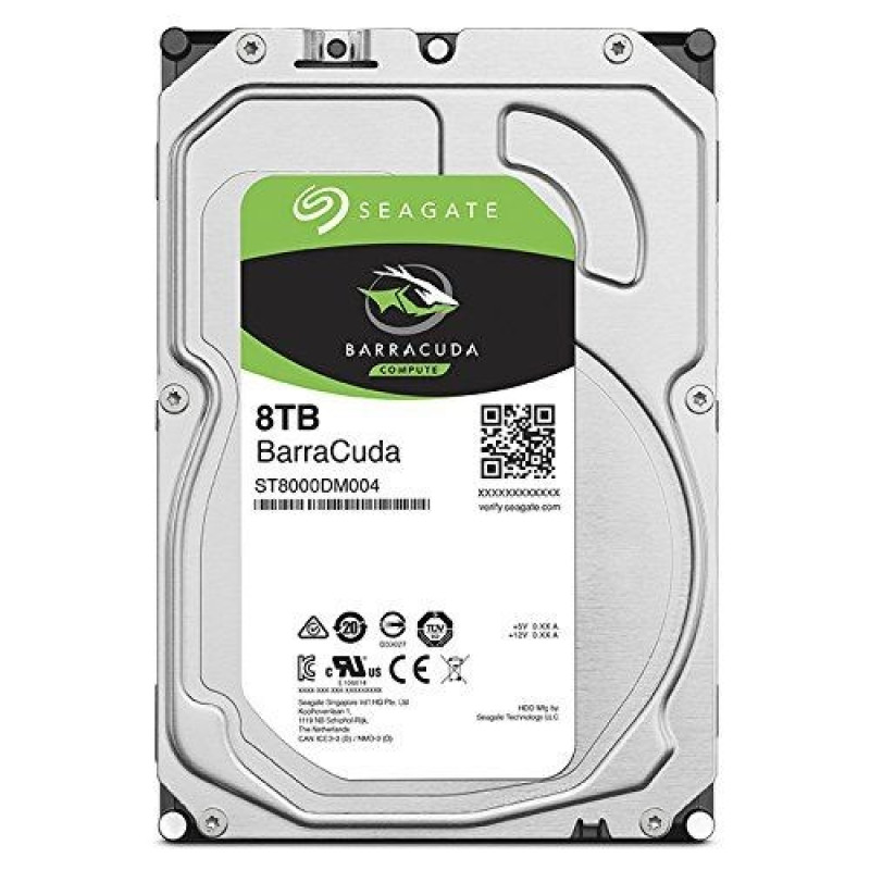 Seagate 8TB Barracuda 3.5-Inch Internal Hard Drive  ST8000DM004