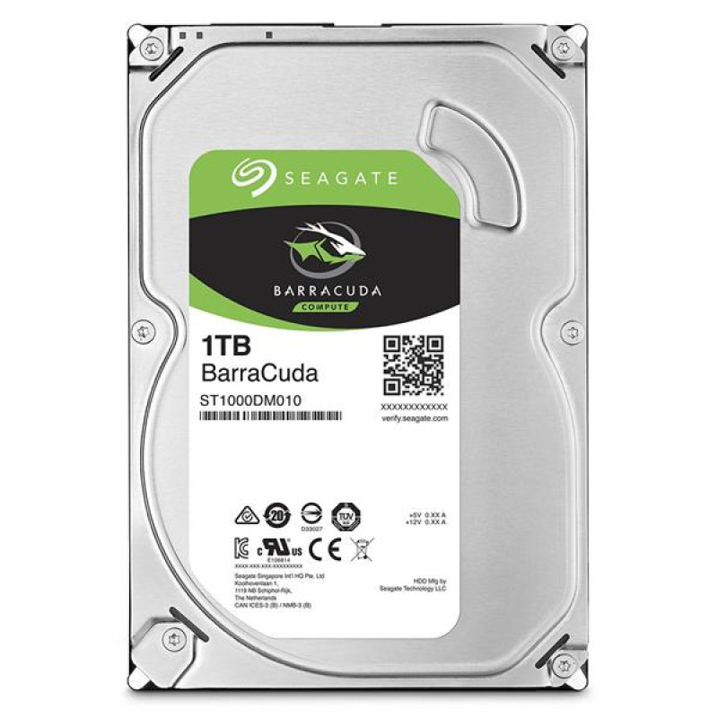 Seagate BarraCuda ST1000DM010 1TB Hard Drive Bare Drive