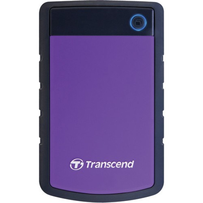 Transcend StoreJet® 25H3 1TB USB 3.0 Portable Hard Drive - TS1TSJ25H3P - Purple 
