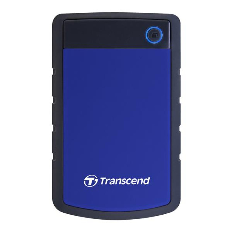 Transcend StoreJet 25H3 4TB USB 3.0 Portable Hard Drive - TS4TSJ25H3B - Navy Blue