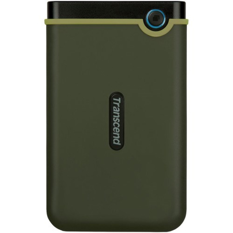 Transcend StoreJet® 25M3 1TB USB 3.0 Portable Hard Drive - TS1TSJ25M3G - Military Green 