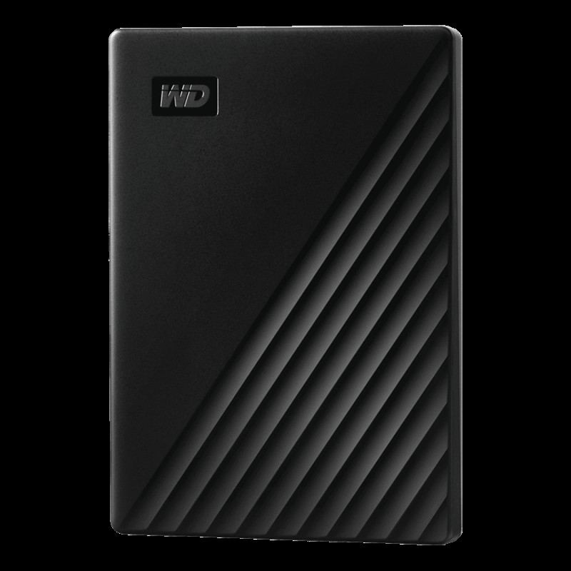 WD - My Passport 4TB External USB 3.0 Portable Hard Drive - Black