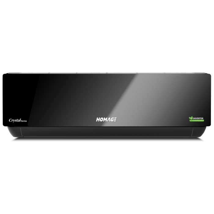 Homage HCS-1803S -1.5 Ton-18000 BTU-Crystal Series DC Inverter-Black Homage HCS-1803S -1.5 Ton-18000 BTU-Crystal Series DC Inverter-Black