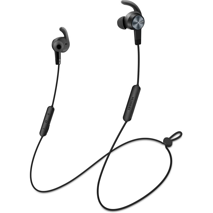 Like New Earbuds - Huawei AM61 Sport Bluetooth Wireless Headphones Lite - Magnetic Absorption - Bass Surging - Black Like New Earbuds - Huawei AM61 Sport Bluetooth Wireless Headphones Lite - Magnetic Absorption - Bass Surging - Black