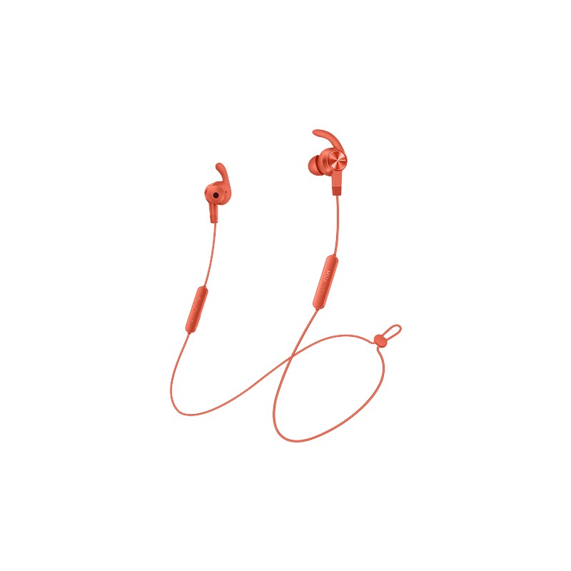 Like New Earbuds - Huawei AM61 Sport Bluetooth Wireless Headphones Lite - Magnetic Absorption - Bass Surging - Orange
