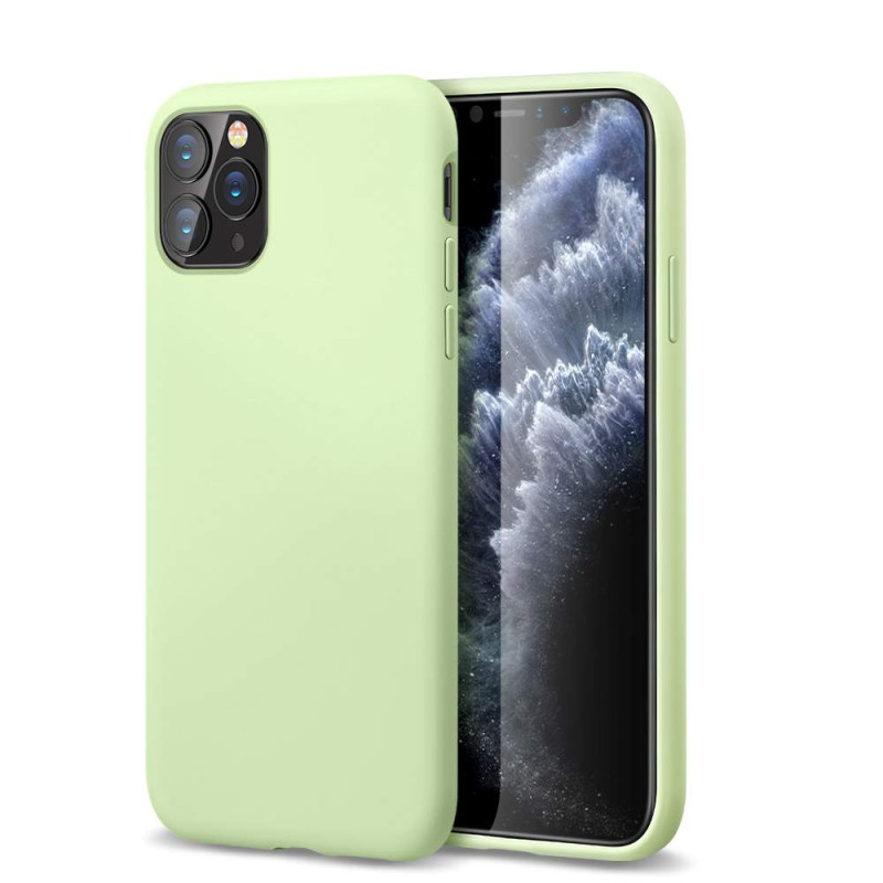 Iphone 11 Pro Max Silicone Cover Light Green