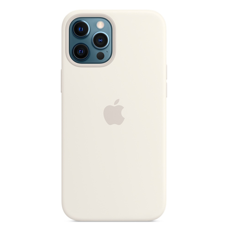 Iphone 12 Pro Max Silicon Cover White