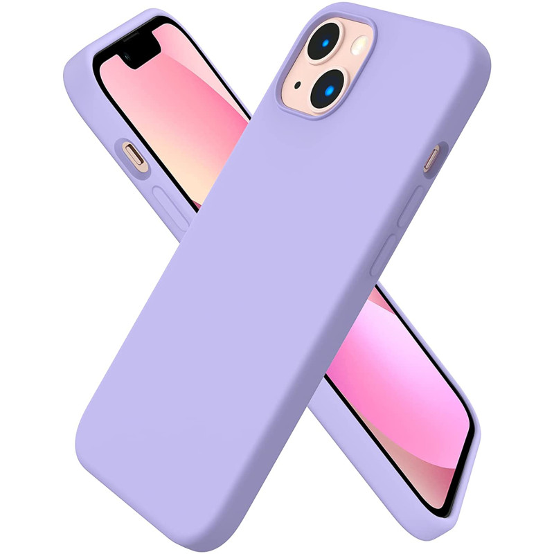 Iphone 13 Silicone Cover Purple