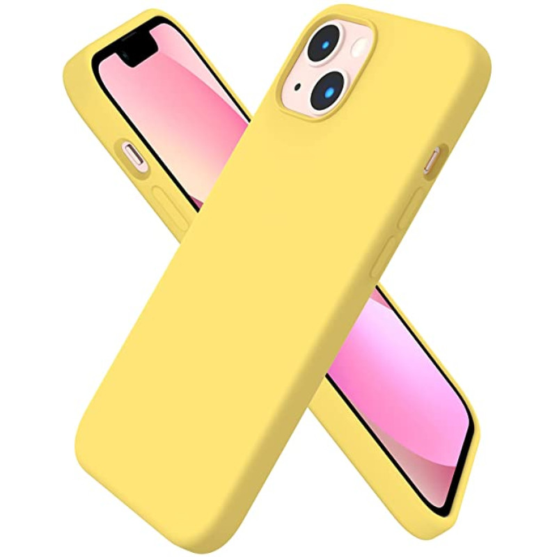 Iphone 13 Silicone Cover Yellow