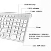 JOYACCESS USB Slim Wireless Keyboard Mouse with Numeric Keypad