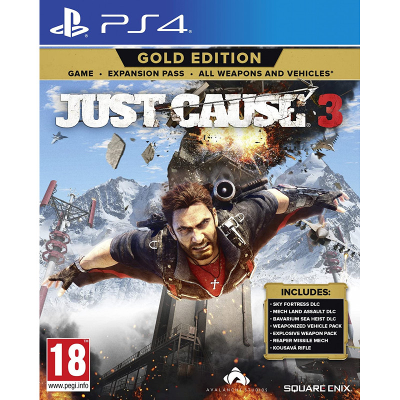 Just Cause 3 Gold Edition PS4 Game