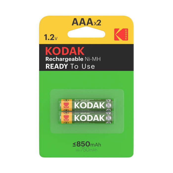 KODAK Rechargeable AAA Ni-MH 850 mAh