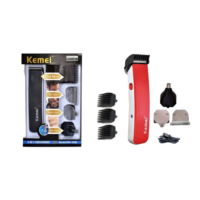 Kemei Electric Shaver & Trimmer KM-3580