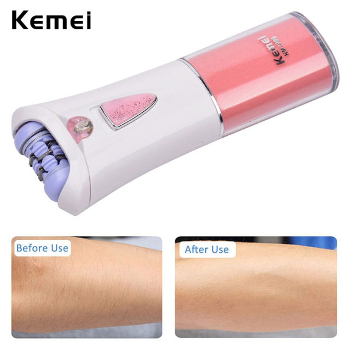 Kemei KM-1999 Women Epilator Electric Shaver Razor Hair Trimmer For Female