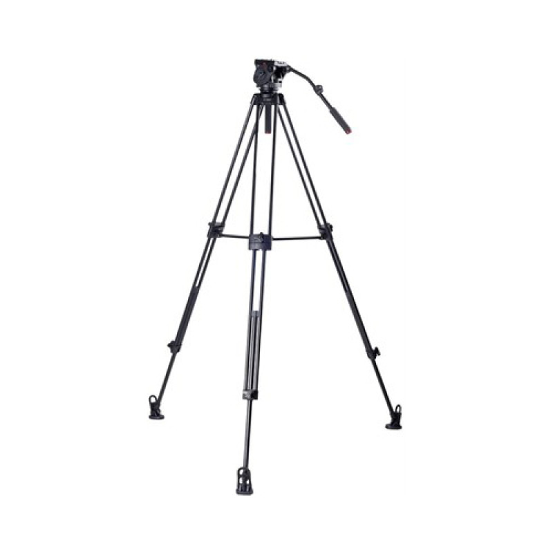 Kingjoy VT-3500 Professional Heavy Duty Aluminium Video Tripod with VT-3530 Fluid Video Head Kit 