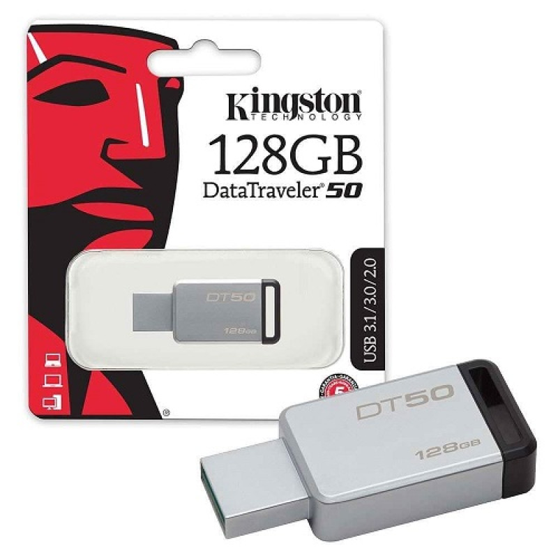 Kingston 128GB Data Traveler 50 3.0 USB Flash Drive