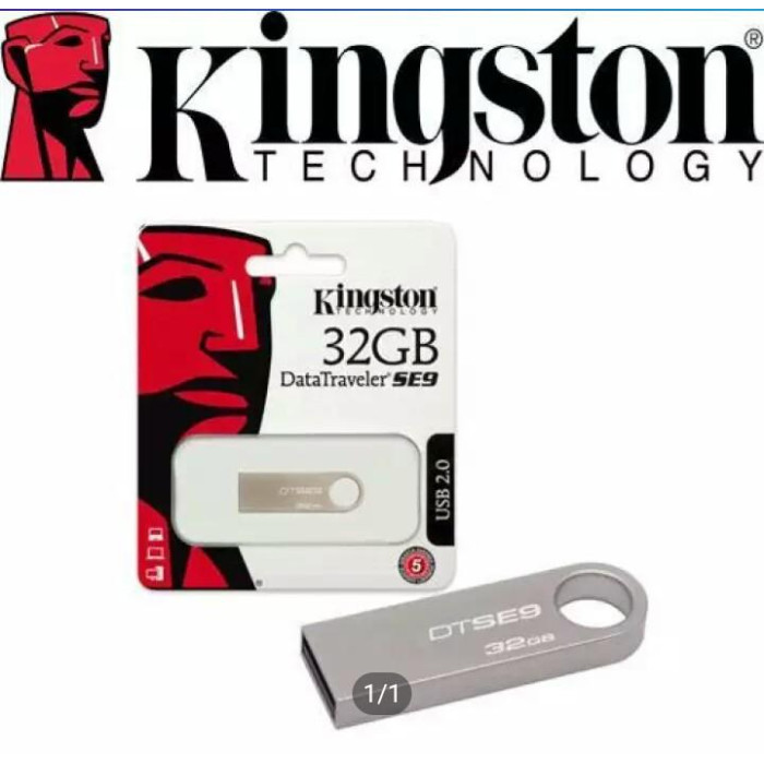 Kingston 32GB 2.0 USB Flash Pen Drive