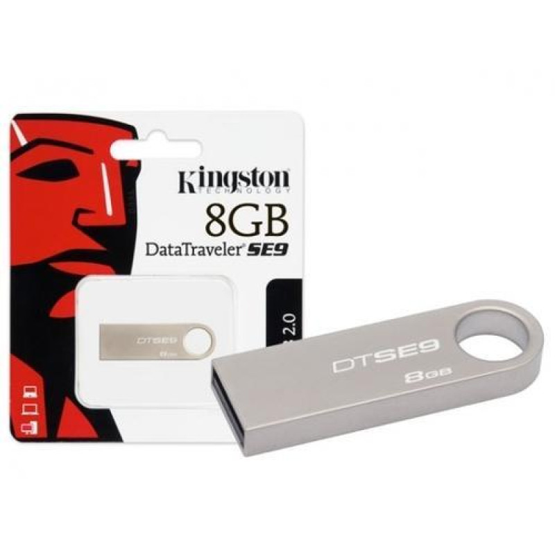 Kingston 8GB 2.0 USB Flash Pen Drive