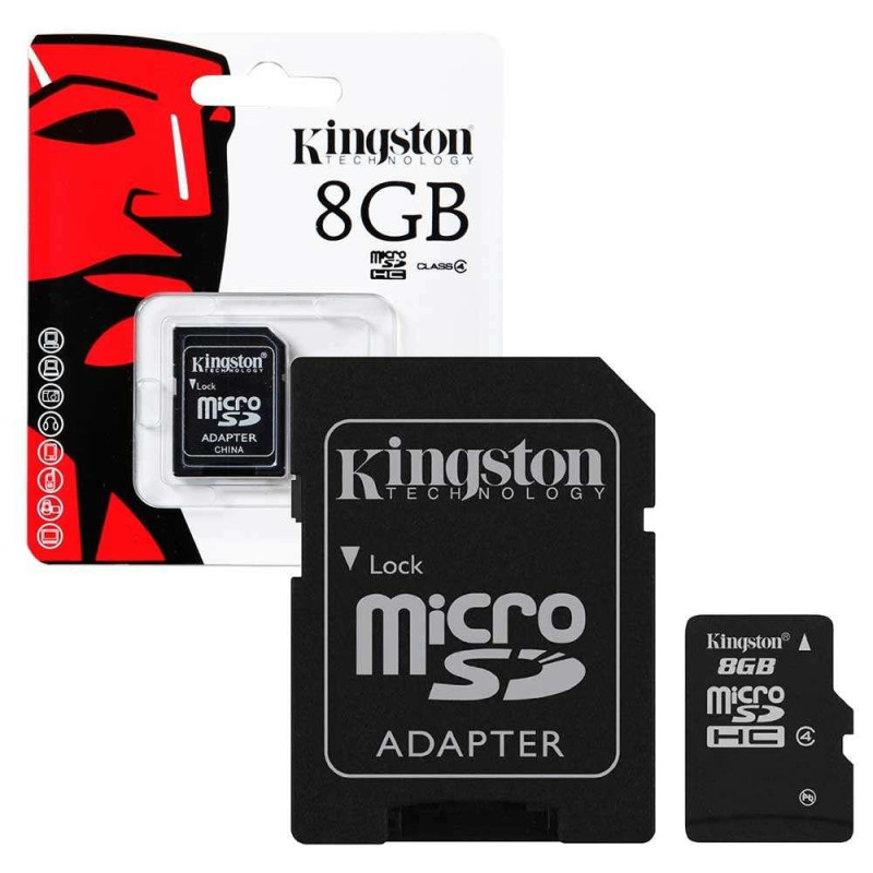 Kingston 8GB Memory Card Class 10