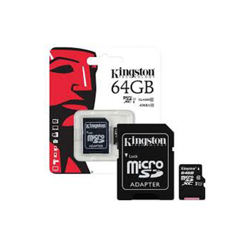 Kingston Micro SD Card - 64GB