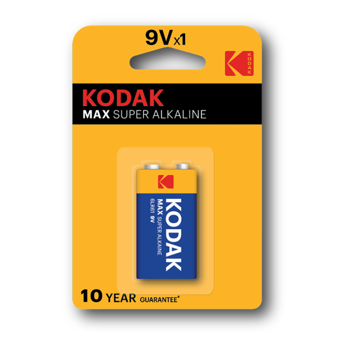 Kodak Max Super Alkaline 9V