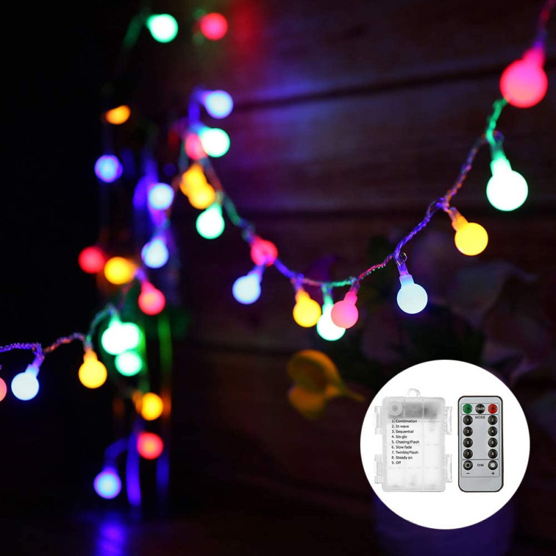 LED Globe String Lights