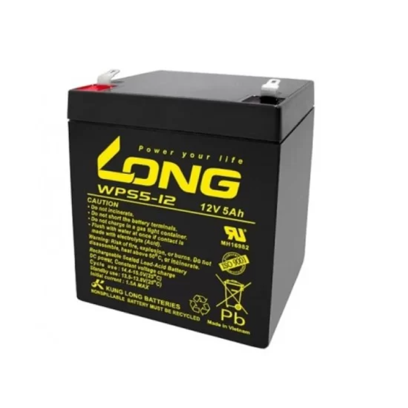 LONG 12V 5A Dry Battery