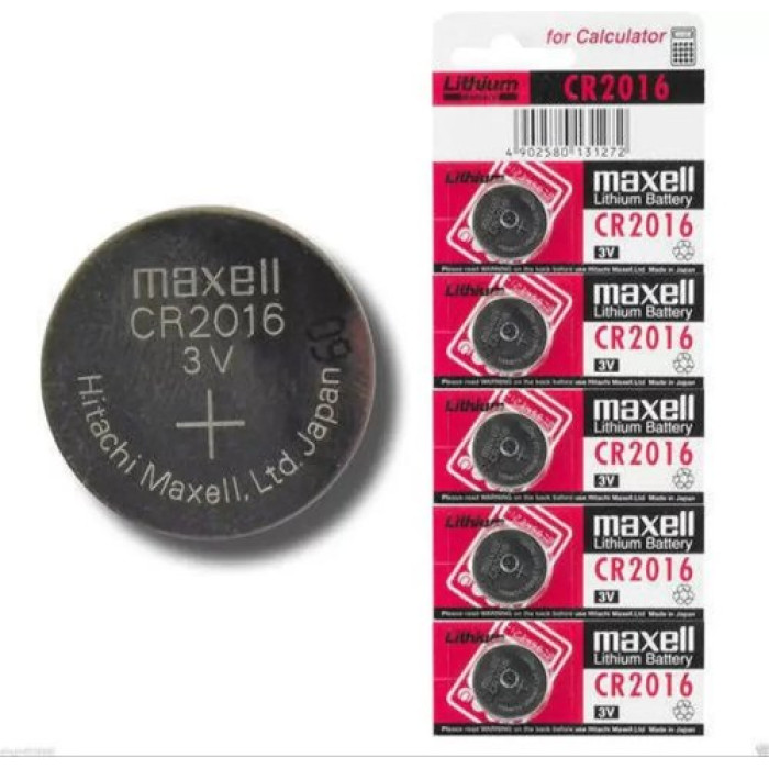 Maxell 3V Lithium Battery CR2016 Maxell 3V Lithium Battery CR2016