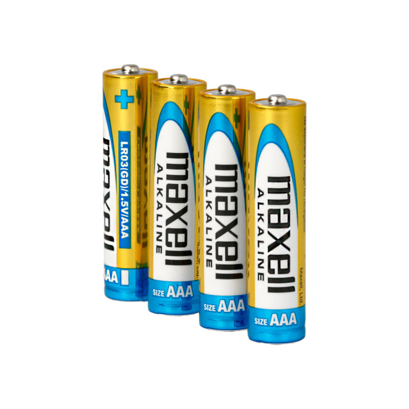 Maxell AAA Alkaline Battery (Pack of 4)