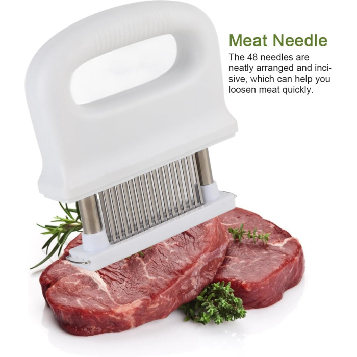 Meat Tenderizer With Stainless Steel Needles