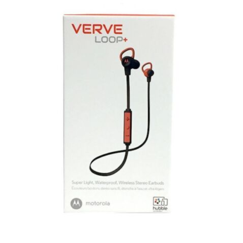 Motorola Verve Loop+ Bluetooth Sports Earbuds 