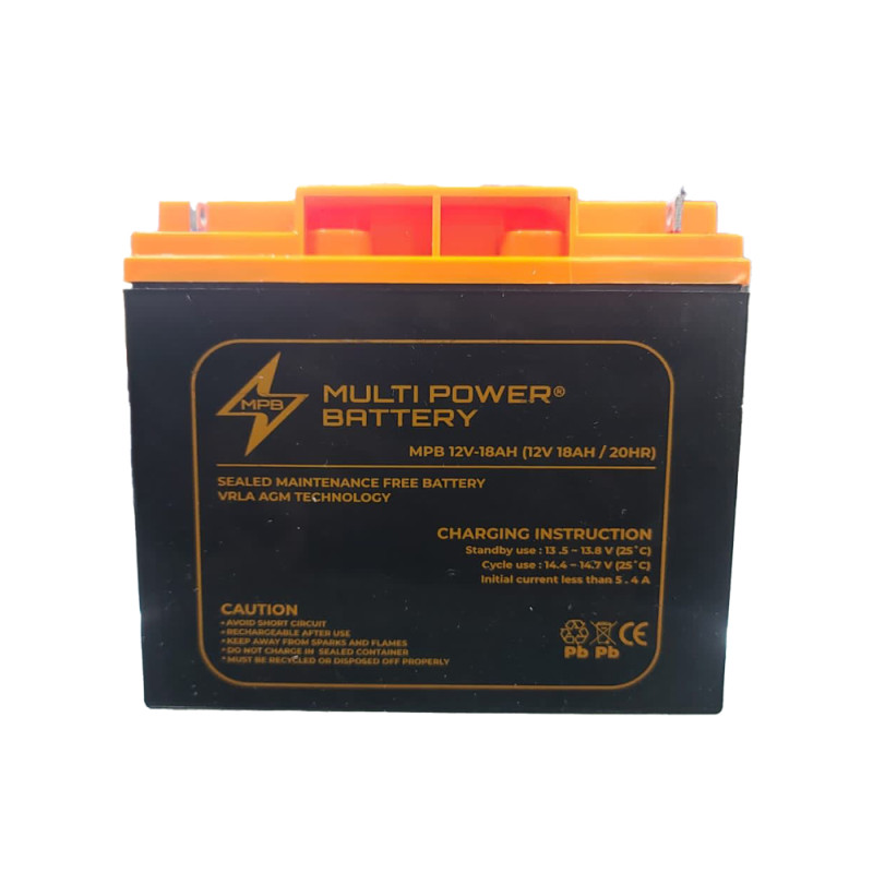 Multipower 12V 18A Dry Battery