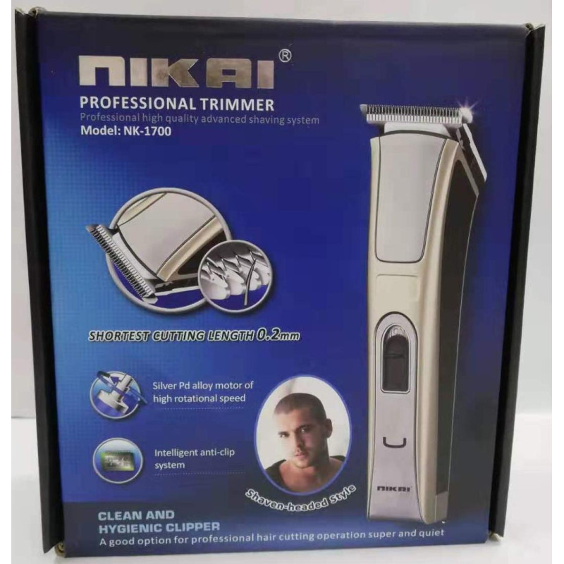 Nikai NK-1700 Professional Rechargeable Trimmer Shaver