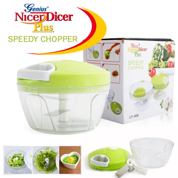 Nicer Dicer plus speedy chopper