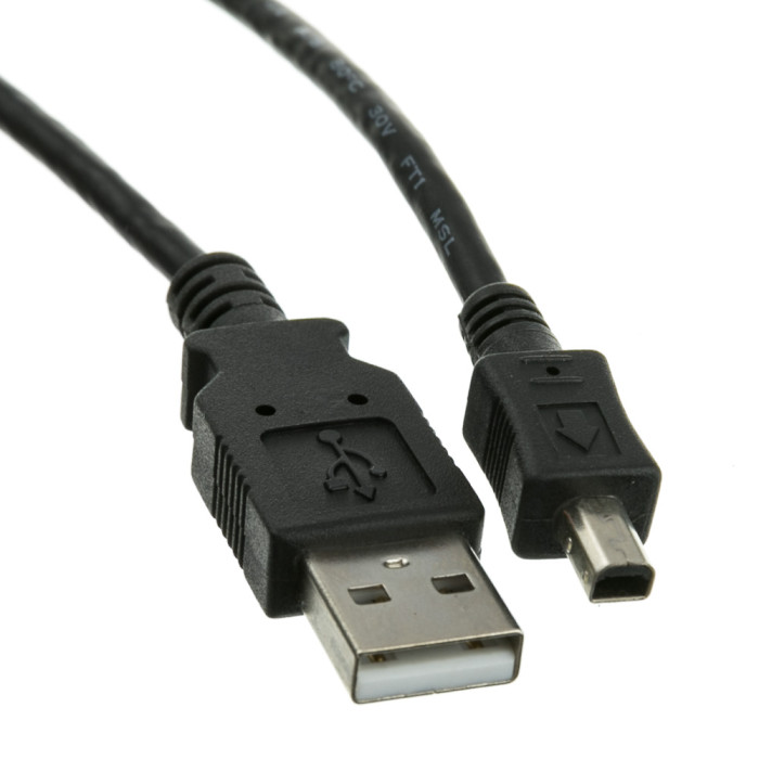 Dany USB 1.5M 4 Pin O Type (USB A Male To Mini B) Dany USB 1.5M 4 Pin O Type (USB A Male To Mini B)