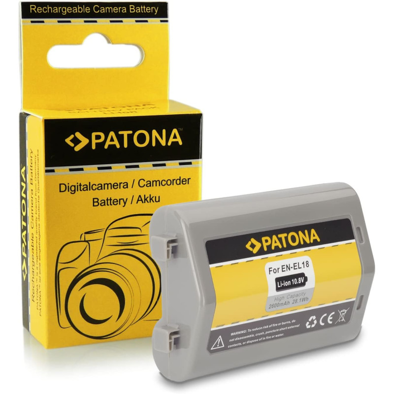 PATONA EN-EL18 Camera Battery
