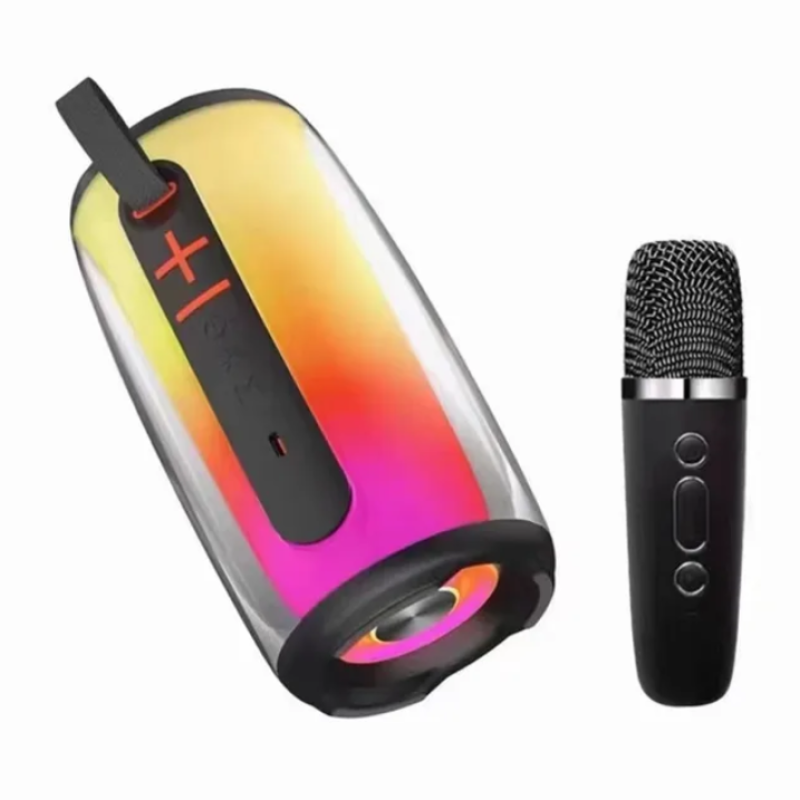 Pulse 6 Bluetooth Speaker With 2 Wireless Microphone & Voice Changing Option 