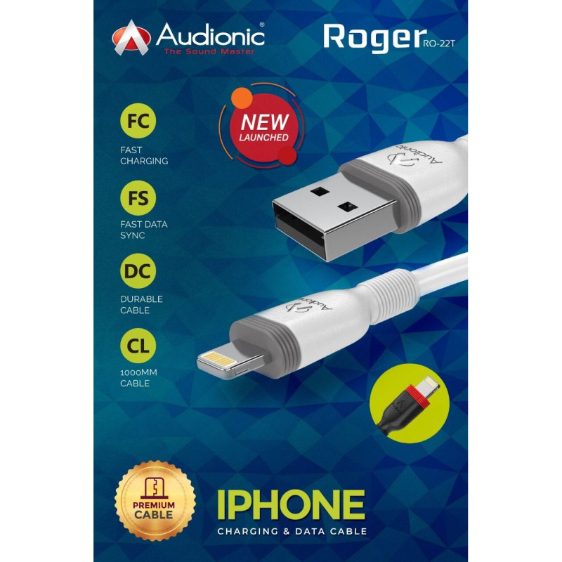 Audionic Roger iPhone Cable