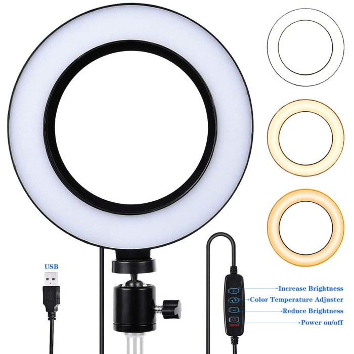 Multicolour Ring Light 16 cm