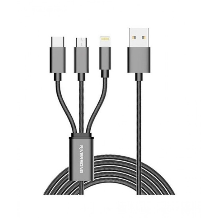 Riversong Infinity 3 IN 1 CABLE | Gray |