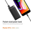 Riversong Phantom 10 Pro 10,000mAh 3.0A Fast Charging Power Bank | Black | 