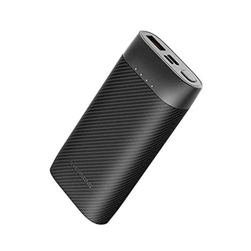 Riversong Phantom 10 Pro 10,000mAh 3.0A Fast Charging Power Bank | Black | 